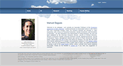 Desktop Screenshot of manuelbagues.com