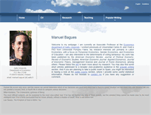 Tablet Screenshot of manuelbagues.com